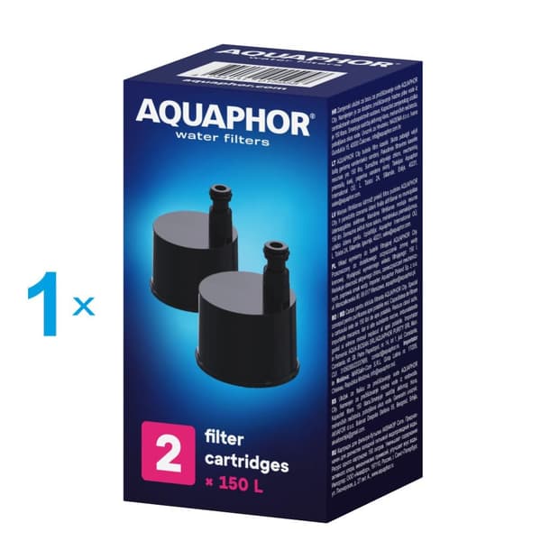 Udskiftningsfilter til Aquaphor-filterflaske, pakke med 2 stk