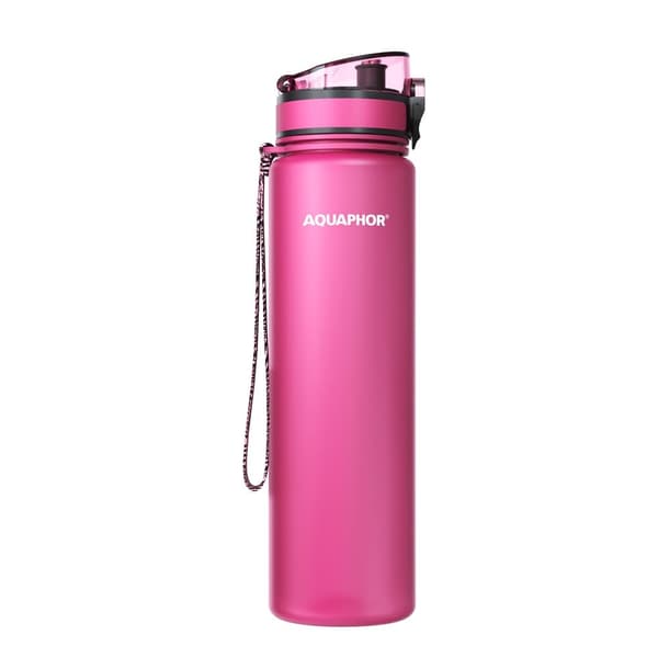 Aquaphor City-filterflaska 1L, Rosa
