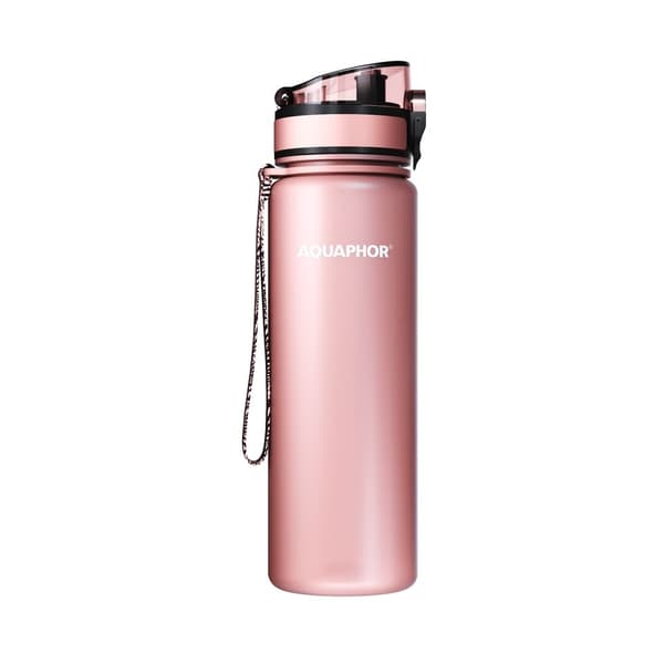 Aquaphor City-filterflaska 0,5L, Ljusrosa