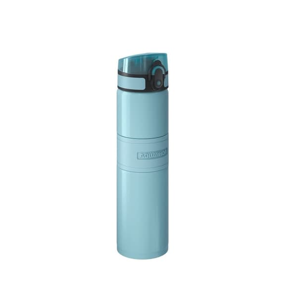 Aquaphor City Cool -suodatintermospullo kylmälle vedelle 0,5L, Vaaleansininen