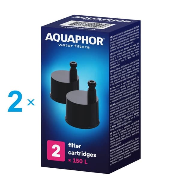 Udskiftningsfilter til Aquaphor-filterflaske, pakke med 2 stk