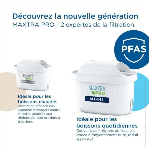 Brita filterkanna Marella Bleue XL (3,5 l) inkluderar 1 MaxTra Pro All-1-patron