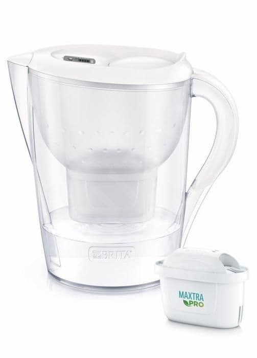 Brita Carafes Marella XL Memo filterkanna, volym 3,5 l, MX PRO-filter, vit 1052780