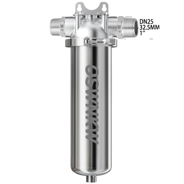 Hele Huset Vand Forfilter, Rustfrit Stål, 8.0L/Minut Flowhastighed,DN25DN25