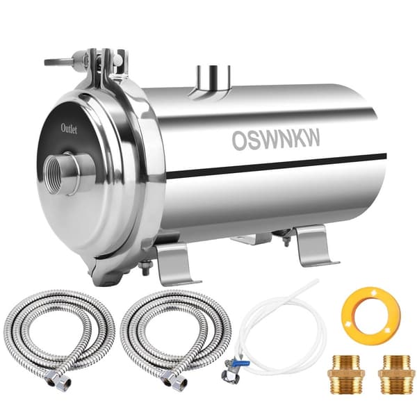 Vandrenser, husholdningsforfiltrering, rustfrit stål, 8,0 liter/minut,CL3000L