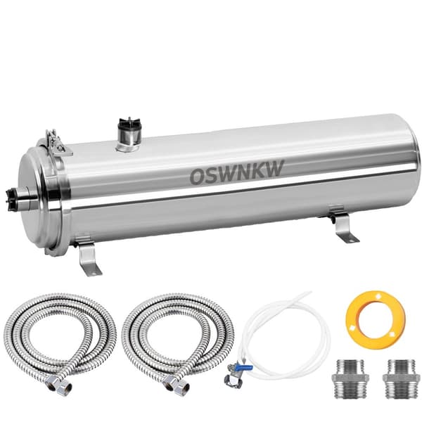 Vandrenser, husholdningsforfiltrering, rustfrit stål, 8,0 liter/minut,CL8000L