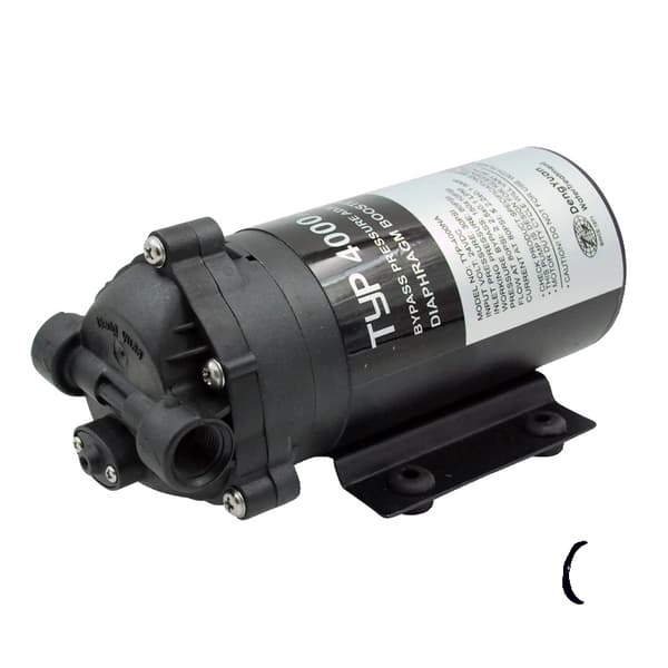 Vandfilter RO Booster Pumpe, Model TYP, Flow Rate  2,50 LPM, 24VDC Strømspænding,4000NA