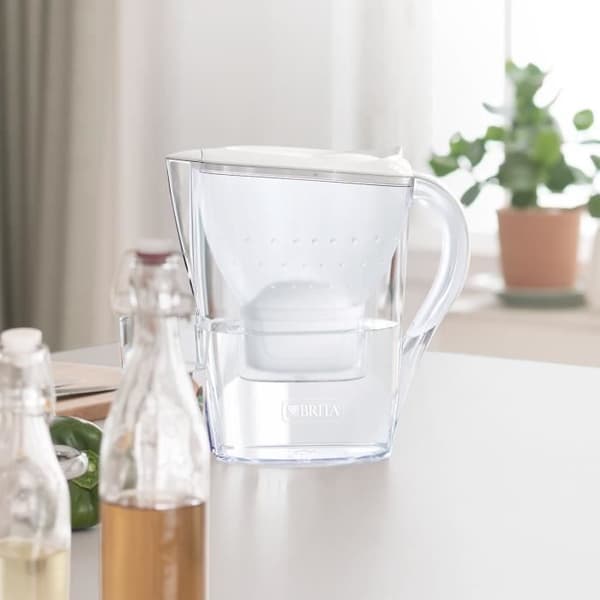 BRITA Vattenkanna Marella vit + 12 MAXTRA PRO All-in-1 filterpatroner - Ny MAXTRA+