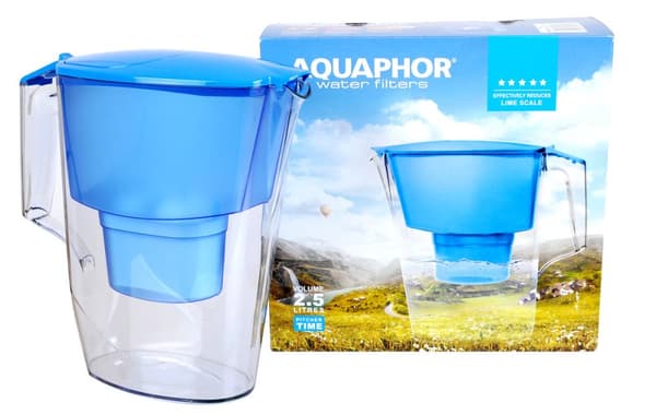 Aquaphor Time -kannu 2,5 l + Maxfor-sisäosa, sininen