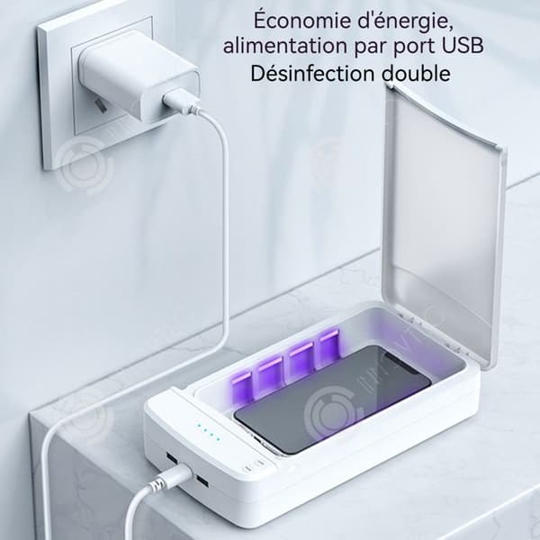 INN Ugnssterilisator 24x13x5,3cm 9w UV-desinfektionsskåp bärbar aromaterapi kan tillsättas kontroll av spetsar