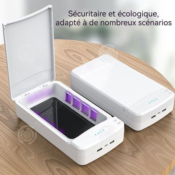 INN Ugnssterilisator 24x13x5,3cm 9w UV-desinfektionsskåp bärbar aromaterapi kan tillsättas kontroll av spetsar