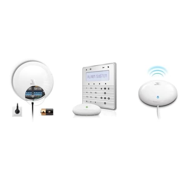 Översvämningsdetektor - FIBARO - FGFS101 - Z-Wave - Ljudalarm - Ljusindikator