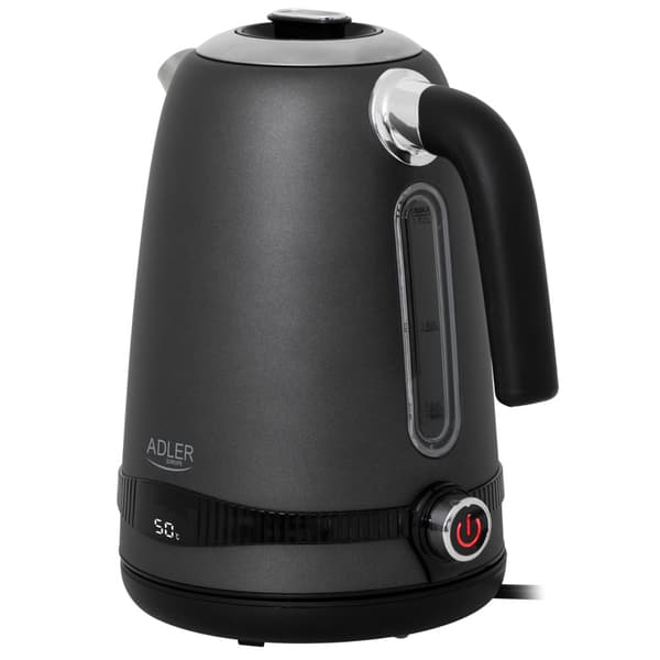Adler Kettle med LCD og temperaturkontrol