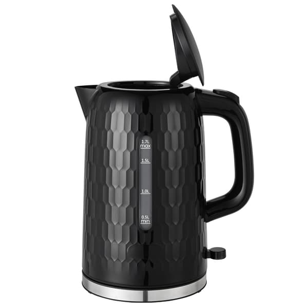 Vannkoker 1,7L 2200W med automatisk utkobling - svart