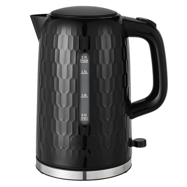 Vannkoker 1,7L 2200W med automatisk utkobling - svart