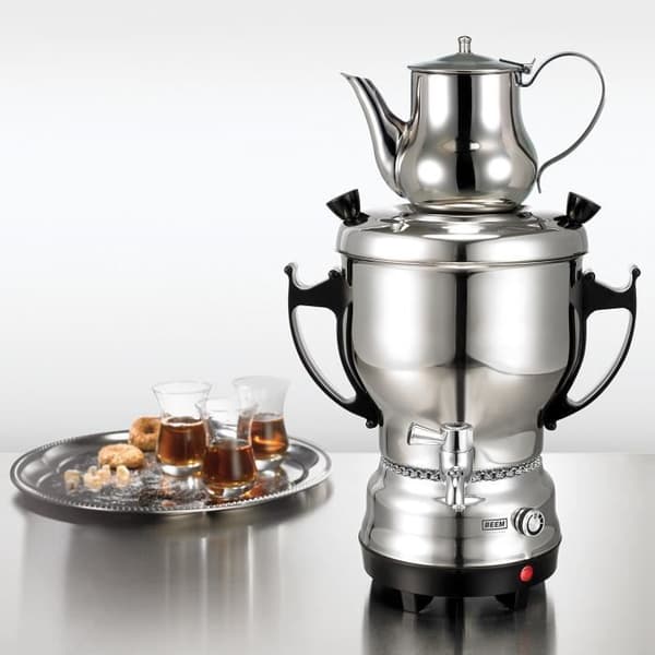 BEEM 1311SR elektrisk samovar - 3L - Rostfritt stål - 1500W