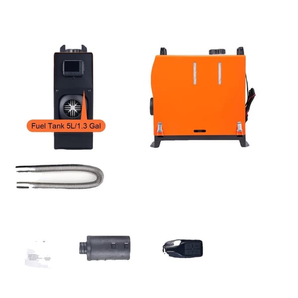 8KW Dieselilämmitin, Bluetooth- ja LCD-ohjaus, Tehokas polttoaineen kulutus,8 kilowattia LCD 8 kw  LCD