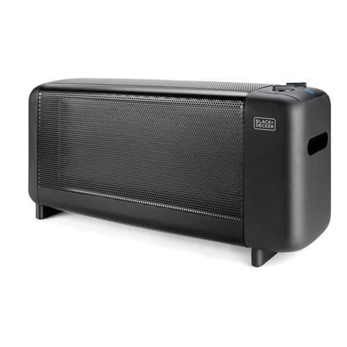 BLACK+DECKER BXMRA1500E glimmerradiator - Svart 1500W - Snabb och effektiv uppvärmning Svart