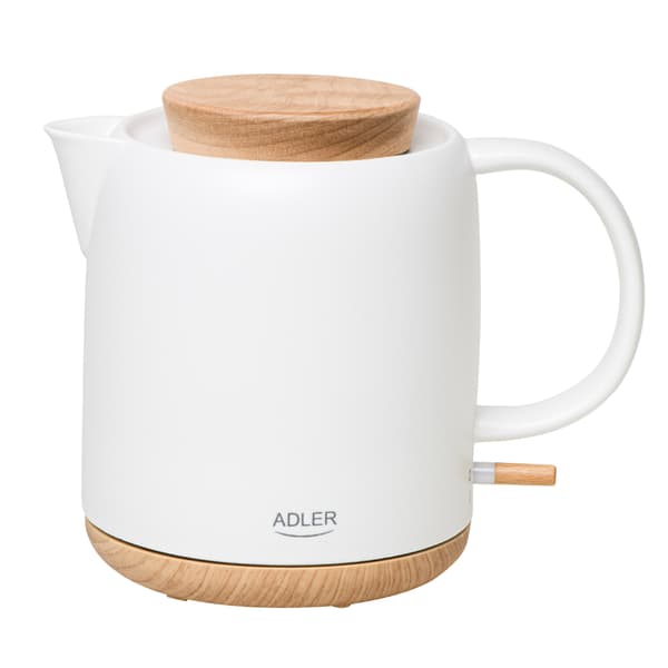 Adler Keramisk kedel 1L - Hvid