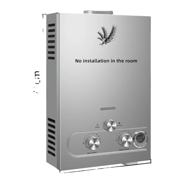 VEVOR LPG Vandvarmer, Justerbar Effektudgang, Flere Flowhastigheder,20KW 10L