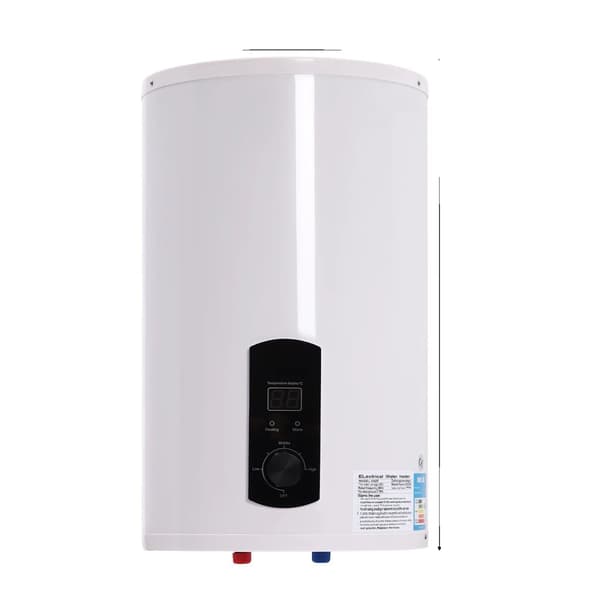 Elektrisk varmvattenlagringspanna, 2000W effekt, vertikal montering, 50L/80L/100L/120L kapacitet,50L