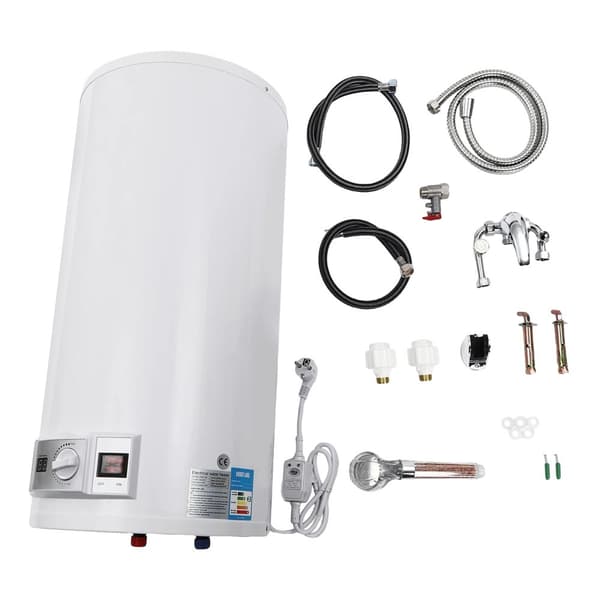 Elektrisk Vandvarmer, 50L Kapacitet, 2000W Hurtig Opvarmning,HVID