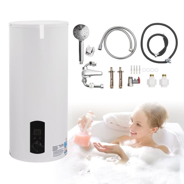 Sähkölämmitteinen käyttöveden säiliö, suuri kapasiteetti 60L, nopea lämmitys, tyylikäs moderni muotoilu