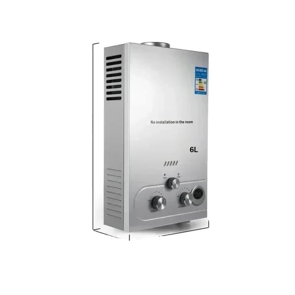 LPG Øjeblikkelig Tankløs Vandvarmer, 6/18L Vandudgang, 12/36KW Effektudgang,6L 12KW