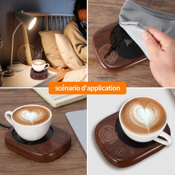 INN Koppvärmare 40-65 grader Celsius Uppvärmning Elektrisk Kaffevärmare Elektrisk Koppvärmare Automatisk konservering