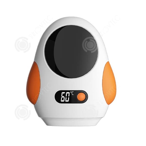 INN Uppladdningsbar handvärmare 45-60 grader Celsius 3 justerbara nivåer Handvärmare Digital Display USB Uppladdningsbar porta