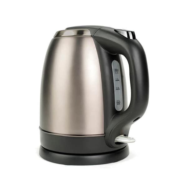 Black+Decker vedenkeitin 1.2L 2200 W - harjattua terästä