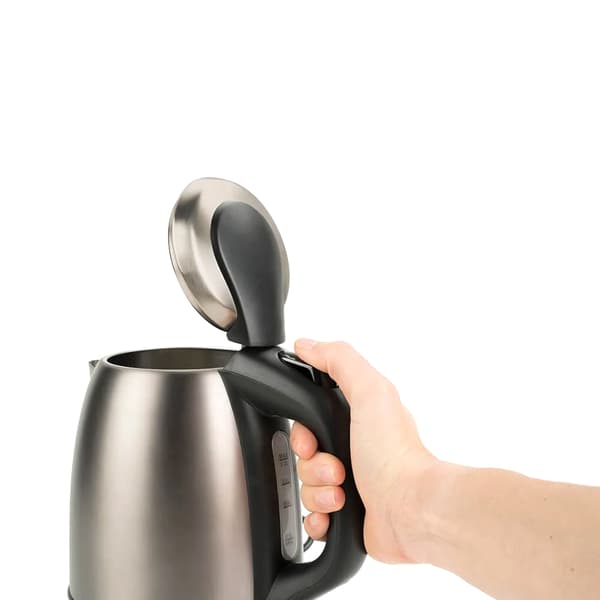 Black+Decker vedenkeitin 1.2L 2200 W - harjattua terästä