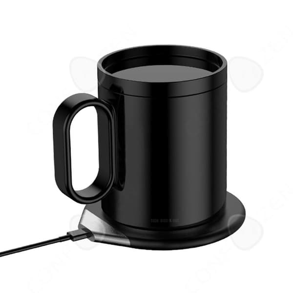 Elektrisk kaffevärmare med justerbar termostat Snabbuppvärmning Elektrisk kaffevärmare för matvärmare för hemmakontor