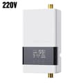 Miniatyrbillede 2 af 2: Øjeblikkelig Vandvarmer, 220V-6000W, Berørings- og Fjernbetjening,220V-6000W Hvid4