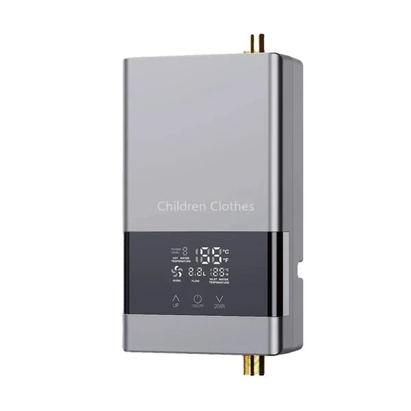 Välitön vedenlämmittimen, 220V-6000W, kosketus- ja kauko-ohjaus,220V-6000W Harmaa5