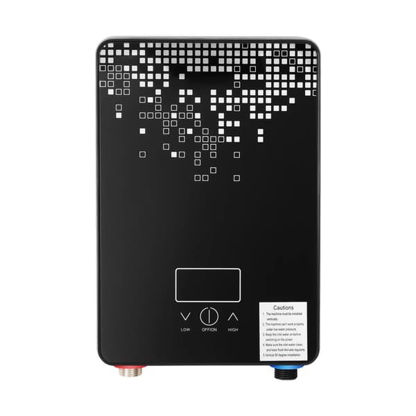 Elektrisk Vandvarmer, 6500W Effekt, Kompakt & Moderne Design,Som vist