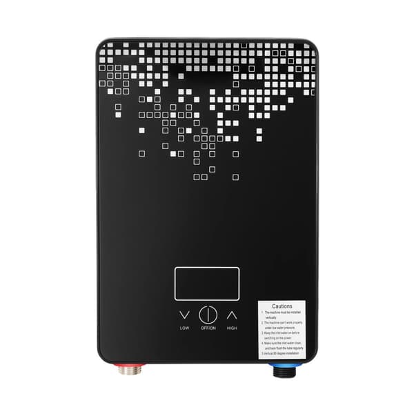 Elektrisk Vandvarmer, 6500W Effekt, Kompakt & Moderne Design,Som vist