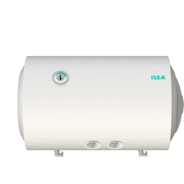 Varmvattenberedare Elektrisk Horisontell Swing ISEA - 150L - IS EYEWEAR - Magnesiumanod - 15kW - Vit