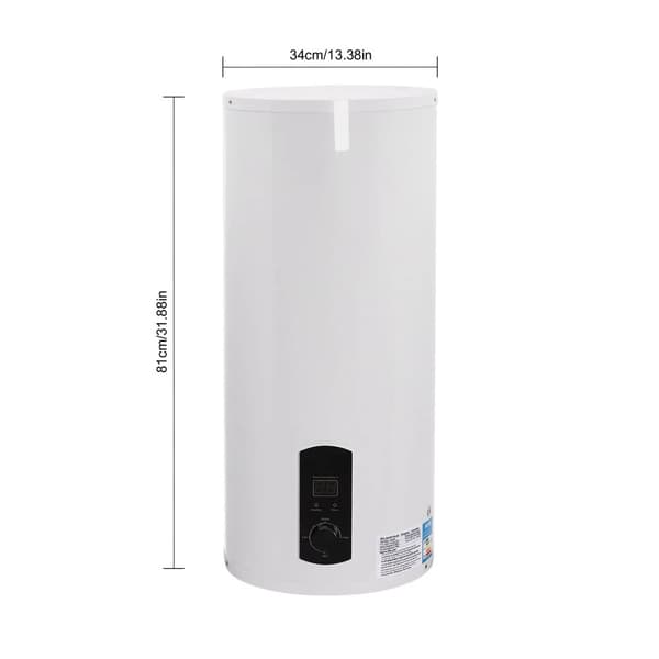 Sähkölämmitteinen kuumavesisäiliö, 2000W teho, pystymalli, 50L/80L/100L/120L kapasiteetti,60L
