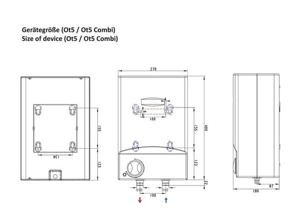 Chauffe-eau Thermoflow - OT5