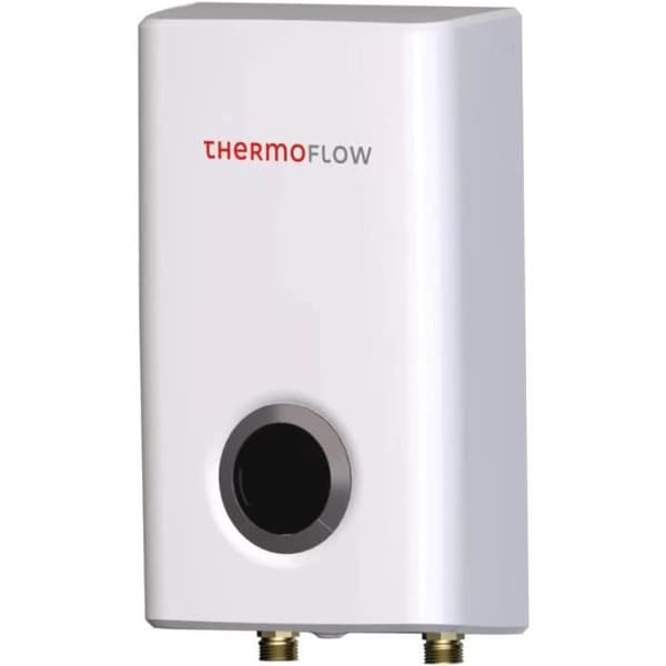 Thermoflow Elex 10 kW Elektrisk genomströmningsvattenvärmare 230 V trycktålig Vattenvärmare upp till 55 C G 12 anslutning