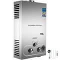 Miniatyrbild 2 av 2: VEVOR Bärbar LPG Vattenvärmare, 8L/10L/16L/18L Utgång, 16KW/20KW Värmeeffekt,10L 20KW