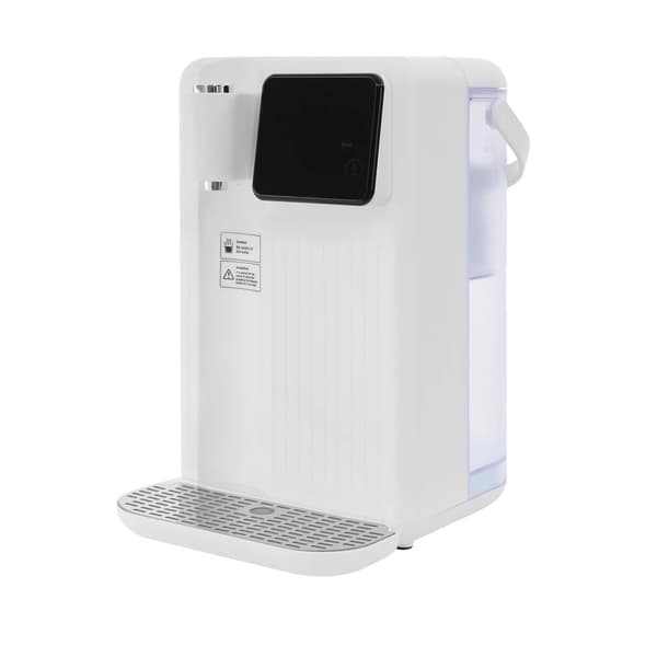 Omedelbar Varmvatten Dispenser, 3L Kapacitet, Justerbar Temperatur, LED-display,220V, VIT