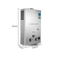 Miniatyrbillede 2 af 2: LPG Øjeblikkelig Tankløs Vandvarmer, 6/18L Vandudgang, 12/36KW Effektudgang,6L 12KW