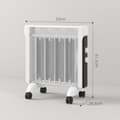 Pikkukuva 3 / 4: Sähkölämmitin, 1000W/2000W, Kannettava muotoilu