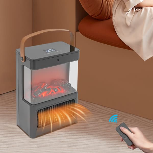 Sähkötakka Lämmittimellä, 2000W Teho, Kauko-ohjain