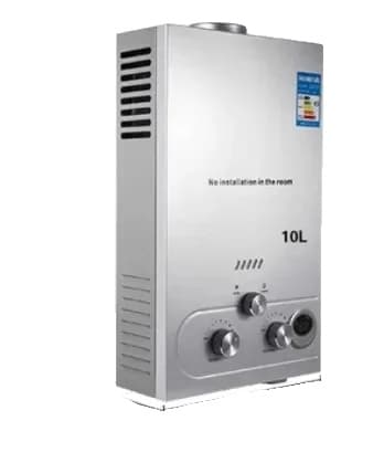 LPG Varmvattenberedare, Kompakt Design, Flera Säkerhetsskydd,10L 20KW