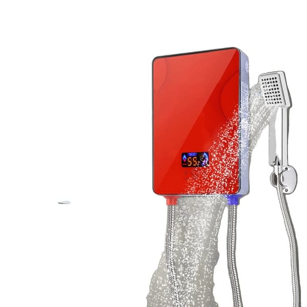 Elektrisk Omedelbar Vattenvärmare, 6500W Effekt, Justerbar Temperatur 30-55℃