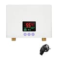 Pikkukuva 1 / 2: Välitön vedenlämmittimen, 220V, 3000W, kosketus- ja kaukosäätö,valkoinen, EU
