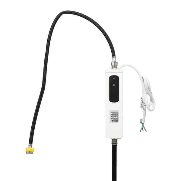 Omedelbar Vattenvärmare, 5500W Effekt, Väggmonterad Design, IPX4 Vattentålig,VIT